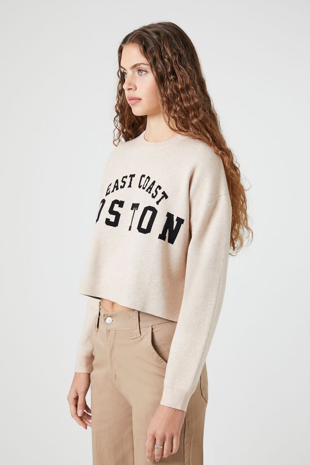 East Coast Boston Graphic Sweater